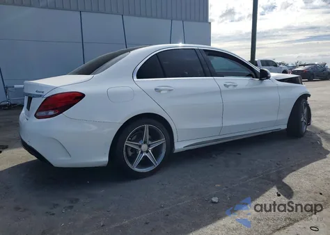 2016 Mercedes-Benz C 300 4Matic from USA, damaged, VIN 55SWF4KBXGU105623